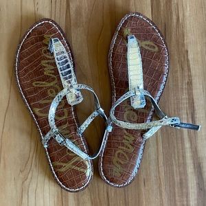 Sam Edelman Gigi Sandal Silver 8.5